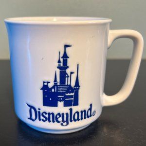 Vintage Disneyland Cinderella's Castle Mug ~ Marked WALT DISNEY PRODS JAPAN